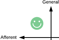 Happy Quadrant: Afferent/General